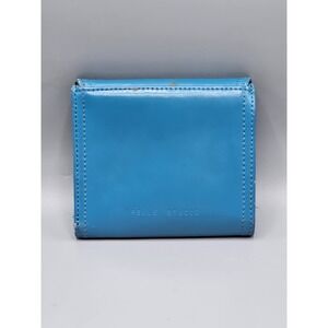Vintage Wilson Leather Pelle Studios Teal Blue Leather‎ Wallet